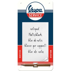 Nostalgic Art Vespa - Service, Magnetboard - 20 cm x 10 cm