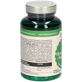 green food GreenFood Nutrition Vitamin C 1000 + Hagebutten Extrakt Kapseln 60 St.