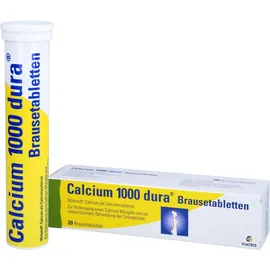 MYLAN DURA GMBH Calcium 1000 dura Brausetabletten 20 St.