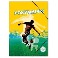 Itenga Postmappe Gummizugmappe mit 3 Einschlagklappen und Gummizug