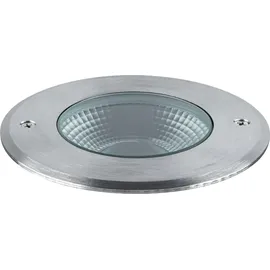 Paulmann Bodeneinbauleuchte Aluminium Ø 10 cm 3,5W 3000K 160lm IP67 grau