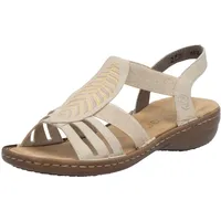 Rieker Sandalette Damen Beige 36