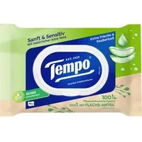 Tempo Sanft & Sensitive feuchte Toilettentücher Aloe Vera 42 St.