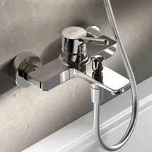 artiviana Allegro Wannenarmatur mit filigranem Griff, R97BA000CR,