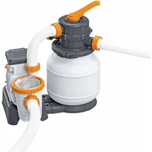 BESTWAY Flowclear Sandfilterpumpe mit Zeitschaltuhr 5,678 l/h 230 W (2022)