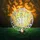 GLOBO Solarleuchte Metall 30x10x41 cm 2x LED warmweiß silber antik