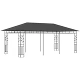 vidaXL Pavillon mit Moskitonetz 6x3x2,73 m Anthrazit