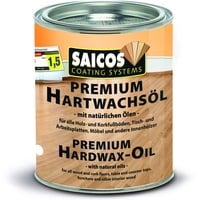 Saicos 3381 300 Premium Hartwachs Öl 0.75 l nußbaum