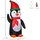 Homcom Aufblasbarer Weihnachts-Pinguin 1,6 m mit Lichtern
