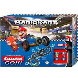 Autorennbahn CARRERA "Carrera GO - Mario KartTM - Mach 8", bunt, Autorennbahnen, Kinder