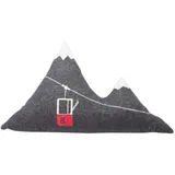 David Fussenegger Kissen gefüllt Silvretta 'Berg' 65 x 40 cm Anthrazit