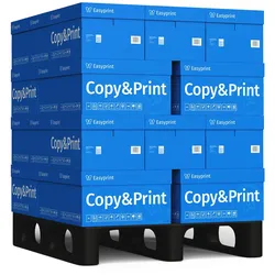Easyprint Druckerpapier Kopierpapier 140000 Blatt (28 x 5000) DIN A4 Premium Hochweiß CIE 160 Testsieger PEFC Umweltzertifikat