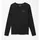 NNormal Merino Langarm-T-Shirt schwarz L