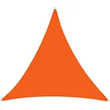 casa pura Wasserabweisendes Sonnensegel dreieckig 360 x 360 x 510 cm Orange