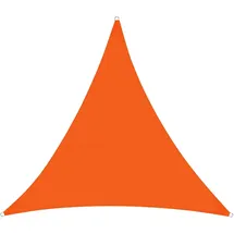 casa pura Wasserabweisendes Sonnensegel dreieckig 360 x 360 x 510 cm Orange