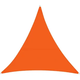 casa pura Wasserabweisendes Sonnensegel dreieckig 360 x 360 x 510 cm Orange