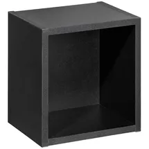 [en.casa] Badezimmerregal, Schwarz
