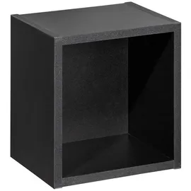 [en.casa] Badezimmerregal, Schwarz