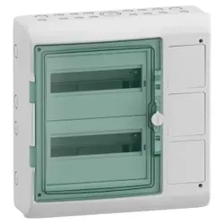Schneider Electric 13439 Kaedra Kleinverteiler mit Interface, 2x12 TE, Anzahl Interface 3 x