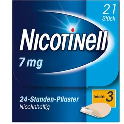 NICOTINELL 7mg/24 Stunden 21 St Pflaster transdermal
