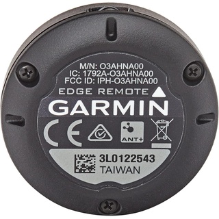 Garmin Edge-Fernbedienung mit Rennrad-Halterung + Mountainbike-Halterung Schwarz