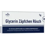 BANO Healthcare GmbH Glycerin Zäpfchen Rösch 1 g gegen Verstopfung
