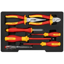 Bosch VDE Werkzeug-Set gemischt 7-teilig rot/gelb