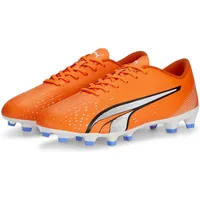 Puma Ultra Play FG/AG Herren Ultra Orange/Puma White/Blue 43