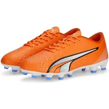 Puma Ultra Play FG/AG Herren Ultra Orange/Puma White/Blue 43