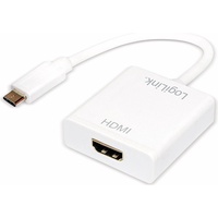 Logilink UA0236A USB-Grafikadapter Weiß