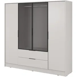 masseno Drehtürenschrank CATERINA 206 x 200 x 51 cm Gelb