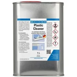 WEICON Plastic Cleaner, Reiniger für Kunststoff, Gummi und pulverbeschichtete Materialien, 1 L, transparent