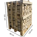 Kaminholz Buche 25 cm | 1 Raummeter (Box) | Kammergetrocknet | Premium Brennholz