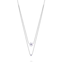 JETTE Kette DAISIES GARDEN 89191394 - silber