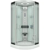 AcquaVapore Duschkabine Dusche D58-20T1 Komplettdusche Fertigdusche 100x100 cm