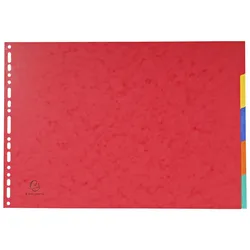 Exacompta Register aus Manilakarton 400g/qm, 5 Positionen, für DIN A3