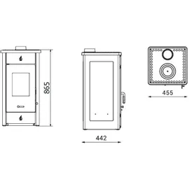 Wamsler Luke Stahl Schwarz/Grau