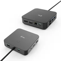 iTEC i-tec USB-C HDMI Dual DP Docking Station mit Power Delivery 100 W
