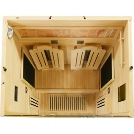 Dewello SALTCOATS 135cm x 105cm mit 4 Vollspektrumstrahlern für 2 Personen