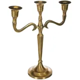AC-Deco Kerzenhalter 3 Köpfe Gold