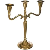 AC-Deco Kerzenhalter 3 Köpfe Gold