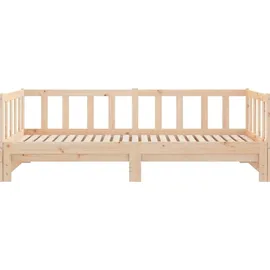 vidaXL Tagesbett 90 x 200 cm Braun