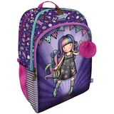 Santoro Unisex Kinder 1130GJ04 Gorjuss Rucksack Fairground Up and Away, 34,5 x 43,5 x 22 cm, violett, Einheitsgröße