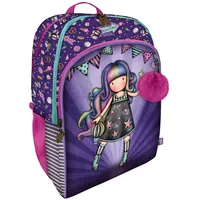 Santoro Unisex Kinder 1130GJ04 Gorjuss Rucksack Fairground Up and Away, 34,5 x 43,5 x 22 cm, violett, Einheitsgröße
