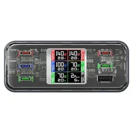 4smarts Desk Charger Lucid GaN DIY 360W, spacegrau