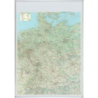 Franken Straßenkarte, magnethaftend