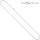 Jobo Kugelkette 925 Silber diamantiert 1,2 mm