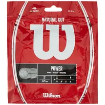 Wilson Unisex – Erwachsene Nat Gut Tennissaite, Natural, One Size