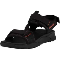 Timberland Herren Ripcord Backstrap Sandalen, Schwarz, 43 EU - 43 EU