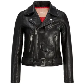 Jjxx Jack & Jones Lederjacke in Black - XL